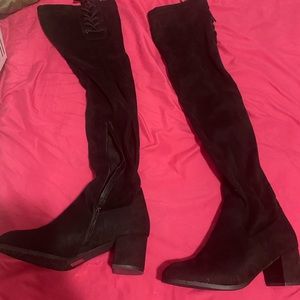 Knee high, Wide calf boots